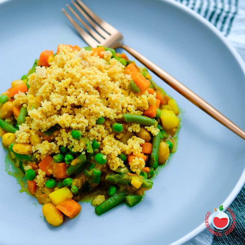 COUS COUS CON MINESTRONE